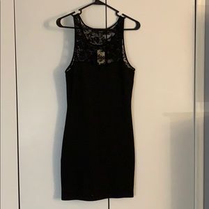 Forever 21 Black bodycon dress